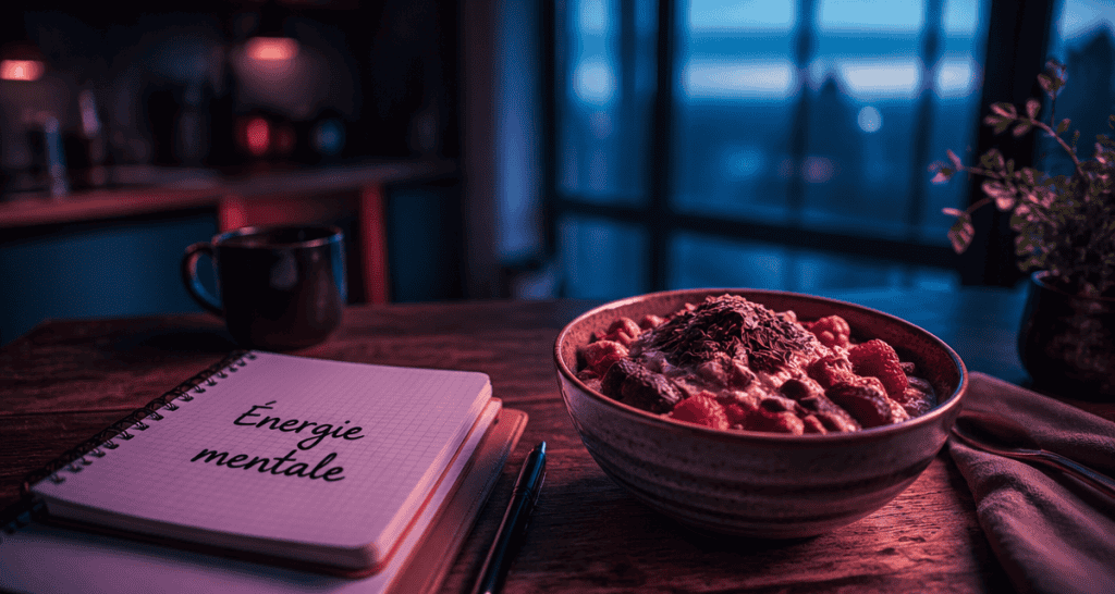 bol de porridge pour retrouver de l energie mentale
