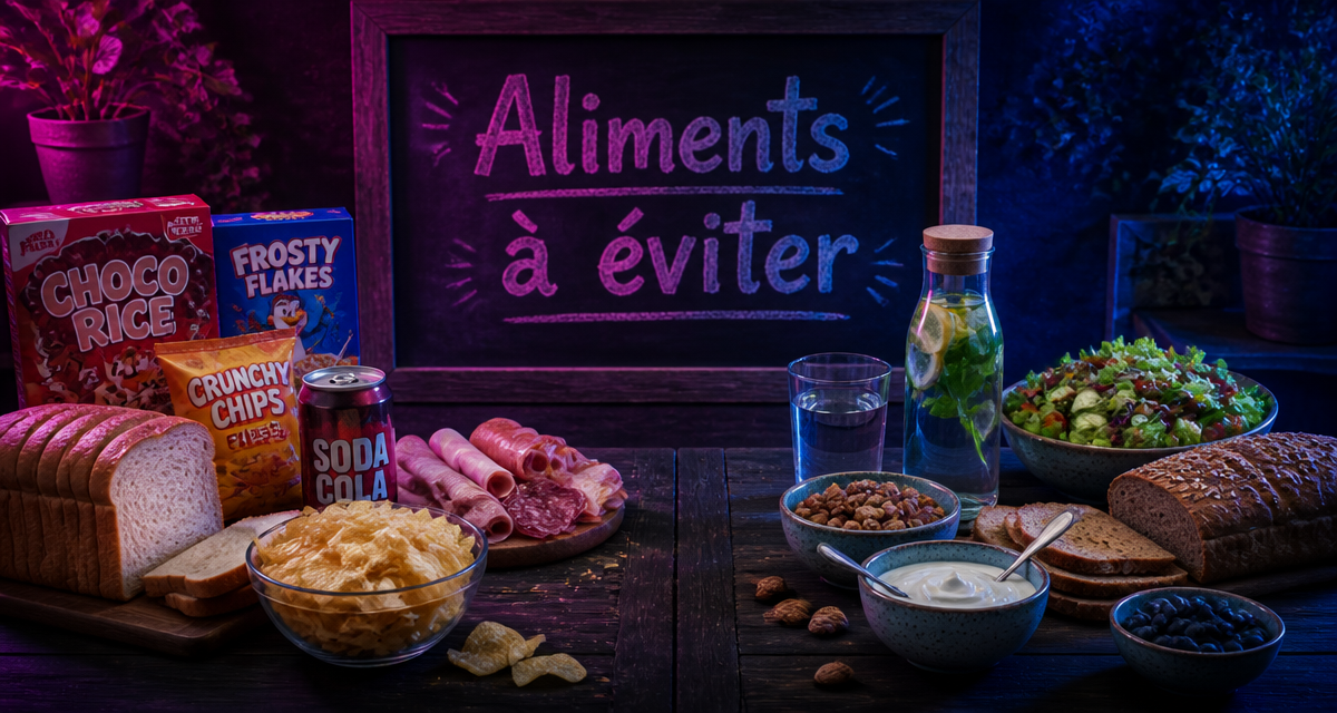 10 aliments a eviter pour maigrir aliments transformes et alternatives saines
