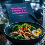 aliments qui boostent le métabolisme sur table moderne