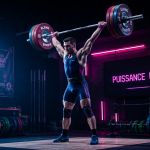 En quoi consiste l halterophilie athlète soulève barre olympique