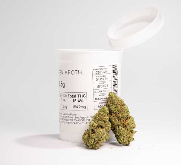 Aloha Green Apothecary buds