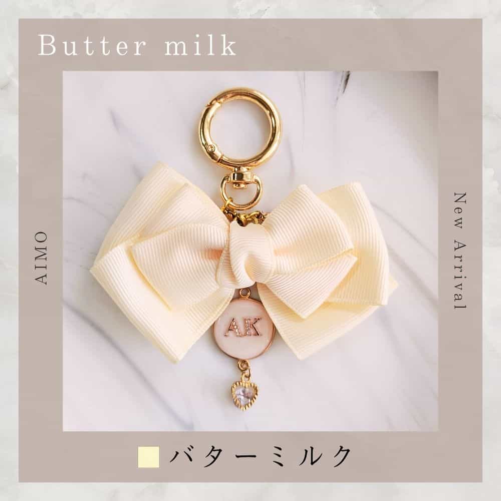 ミニリボン-バターミルク