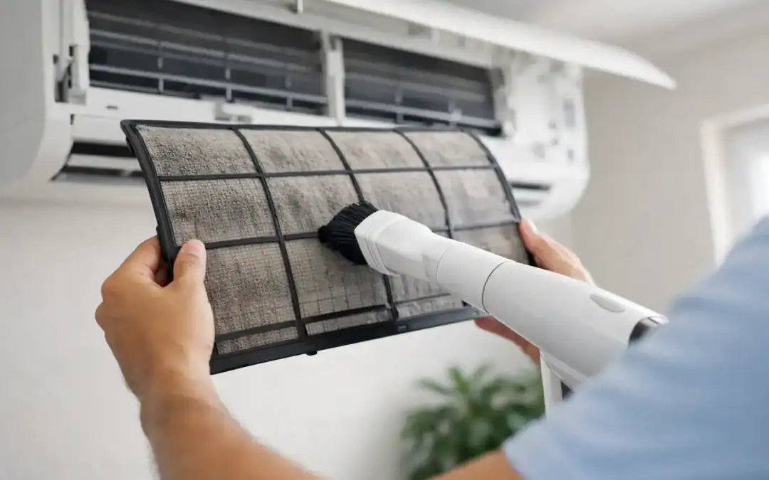 تنظيف فلتر المكيف المنزلي بالطريقة الصحيحة