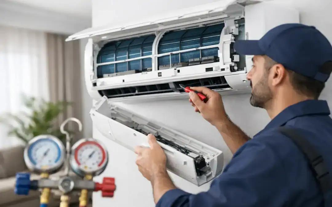 صيانة دورية للمكيفات المنزلية في الكويت