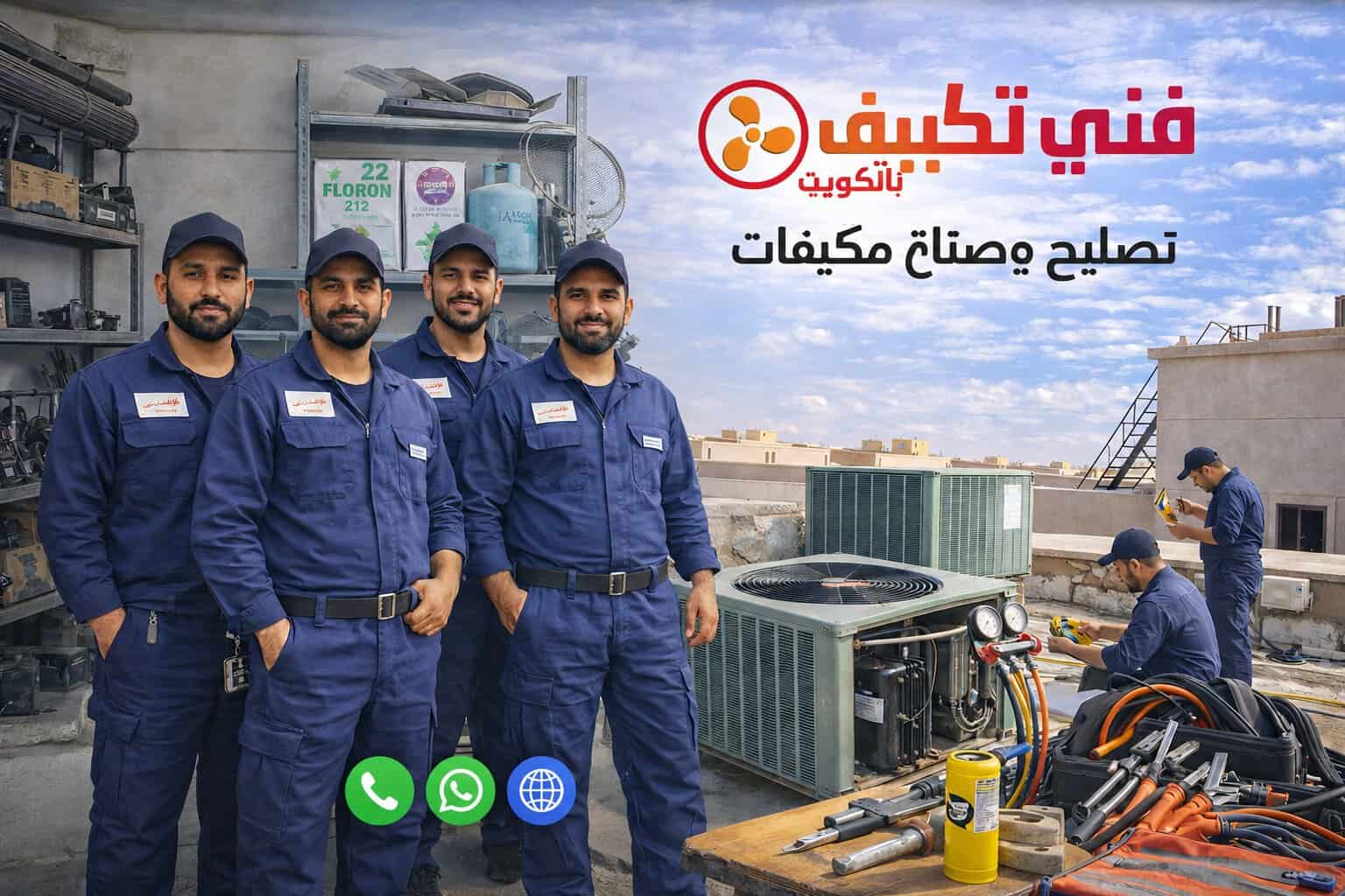 فني تكييف هندي بالكويت