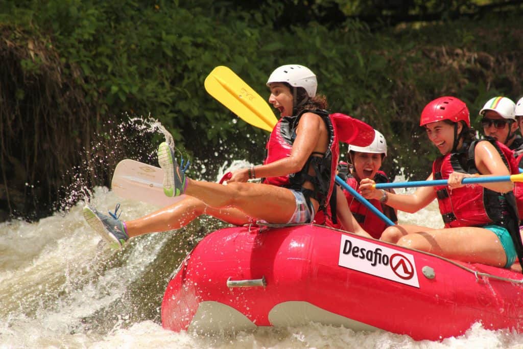 Mambo Combo Rappel & Rafting Class II-III