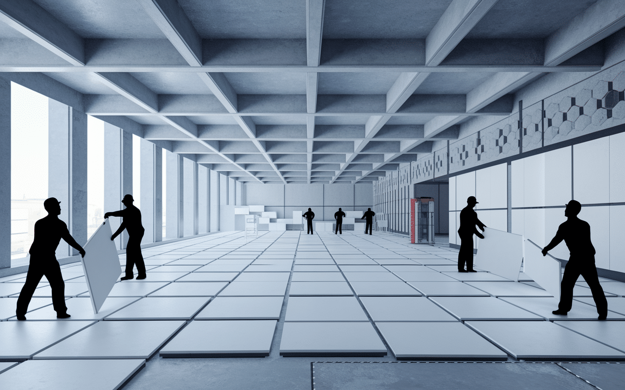 cloison sad signification usages bureau modulaire