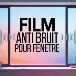 film anti bruit fenetre avec isolation sonore illustration