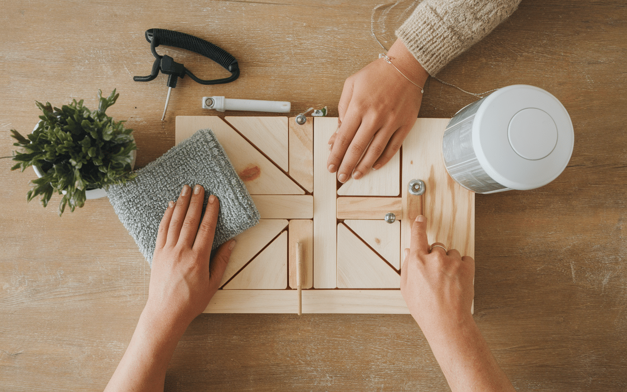 installation spot en bois entretien facile outils gestes