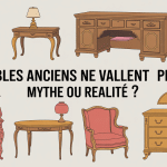 illustration artistique meubles anciens ne valent plus rien