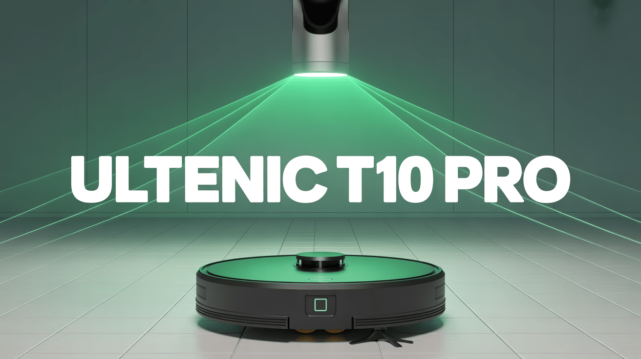 ultenic t10 pro robot aspirateur station vidage cartographie
