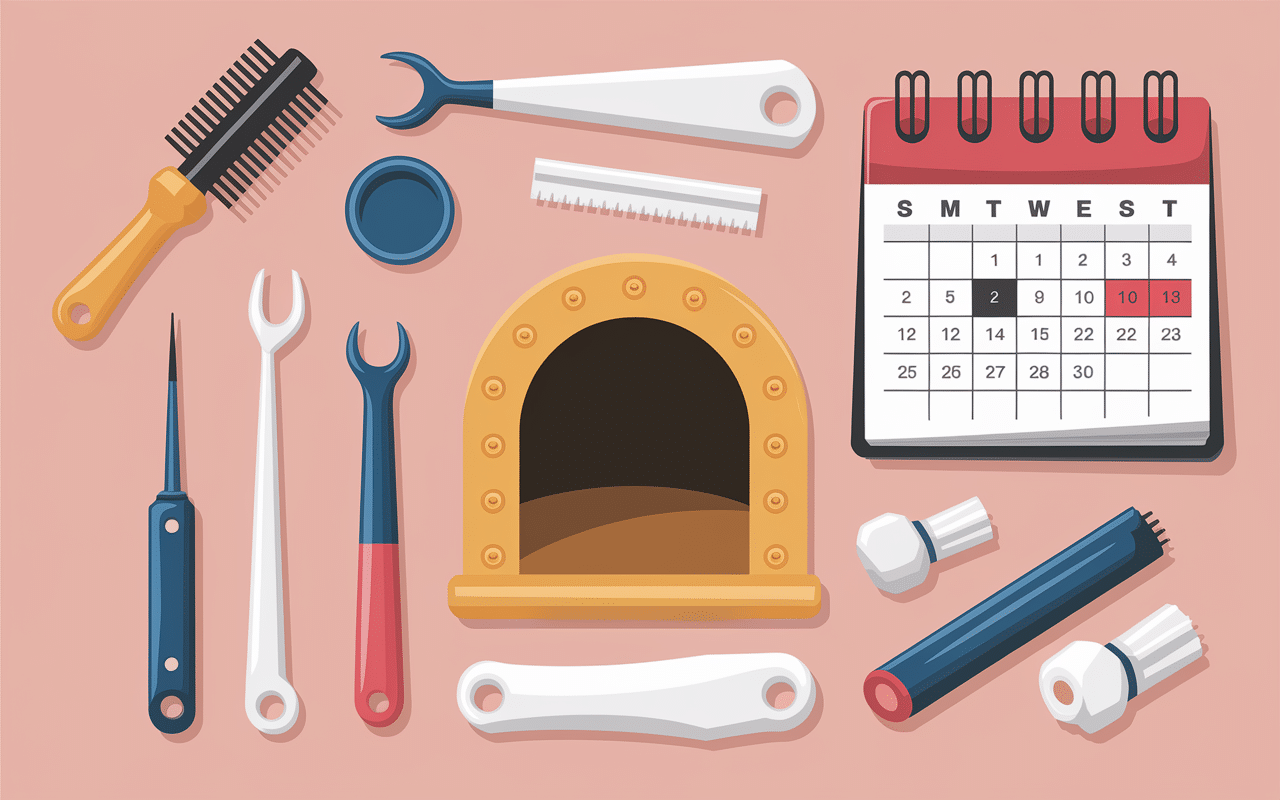 entretien chatière et isolation joints maintenance