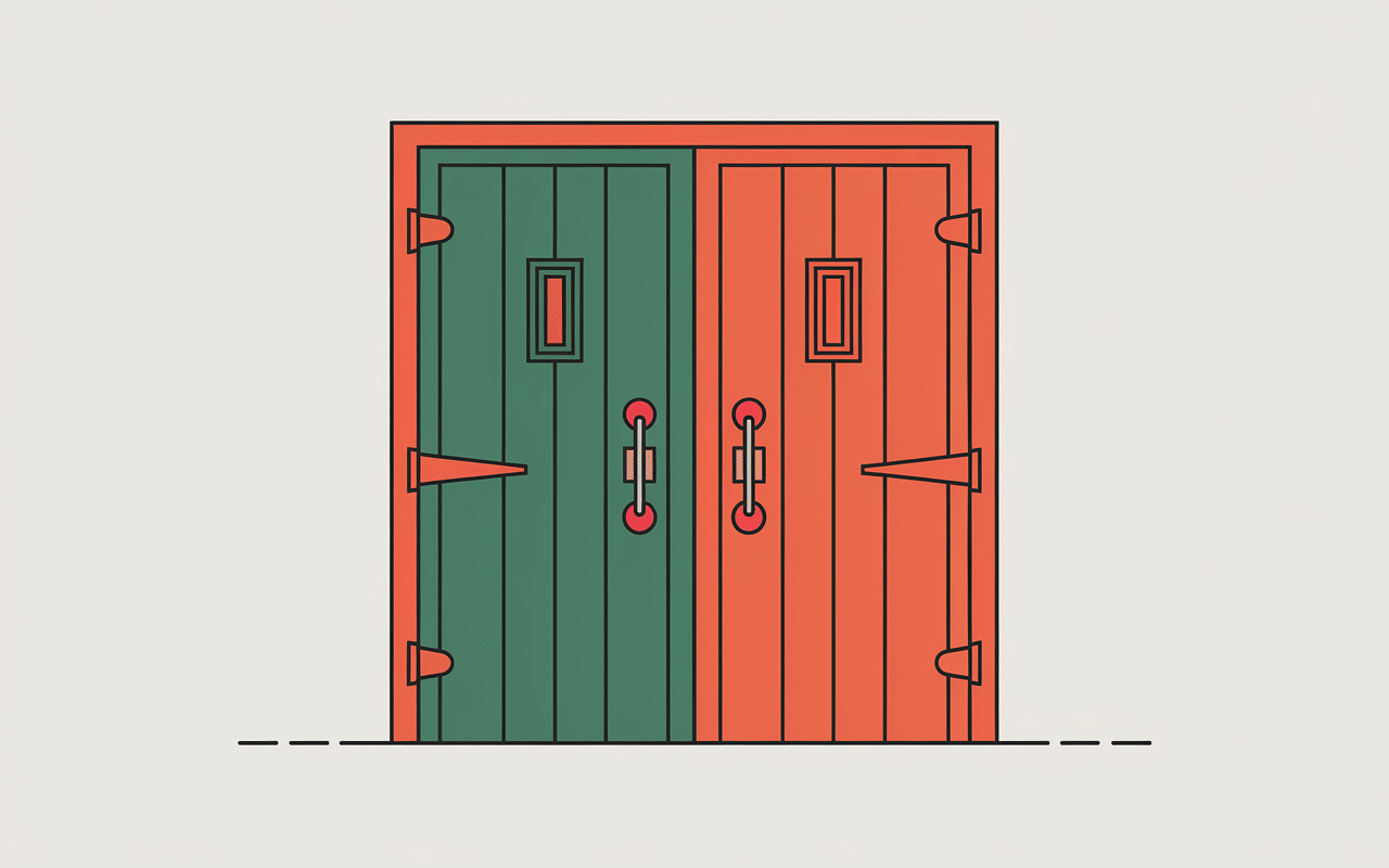 schéma chatière et isolation fuite d'air