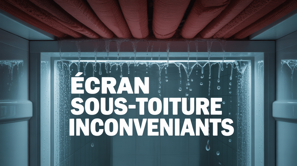 inconvénient écran sous-toiture condensation humidité