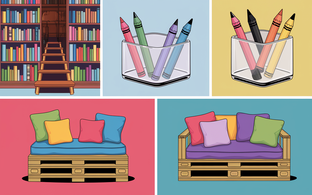 Exemples DIY d'objet détourné de leur fonction