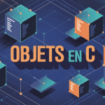 Objets en C bloques de code interconnectés