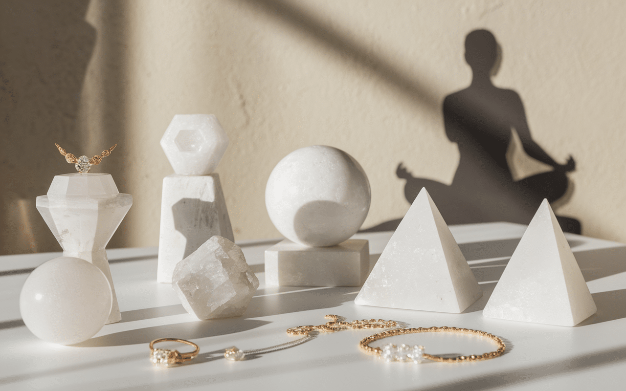 Objets et bienfaits du quartz blanc au quotidien