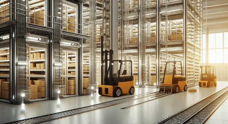 Kion - automatisierte Lagersysteme