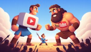 Die Vimeo Aktie behauptet sich eggen YouTube