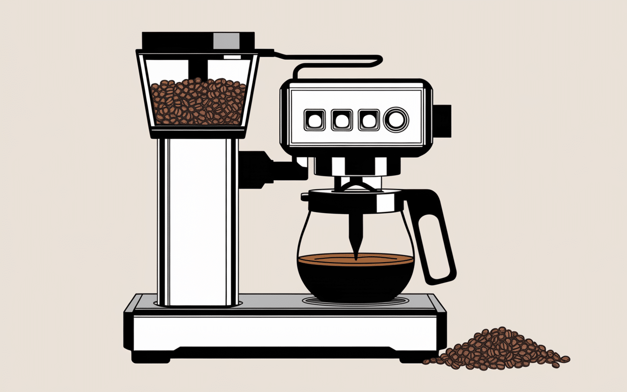 détails réservoir grains boutons broyeur saeco lirika