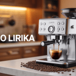 saeco lirika machine à café automatique sur comptoir élégant