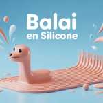 balai en silicone sur sols mixtes avec poussières, poils et eau