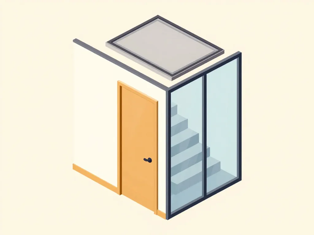Solutions pour fermer un escalier pour garder la chaleur