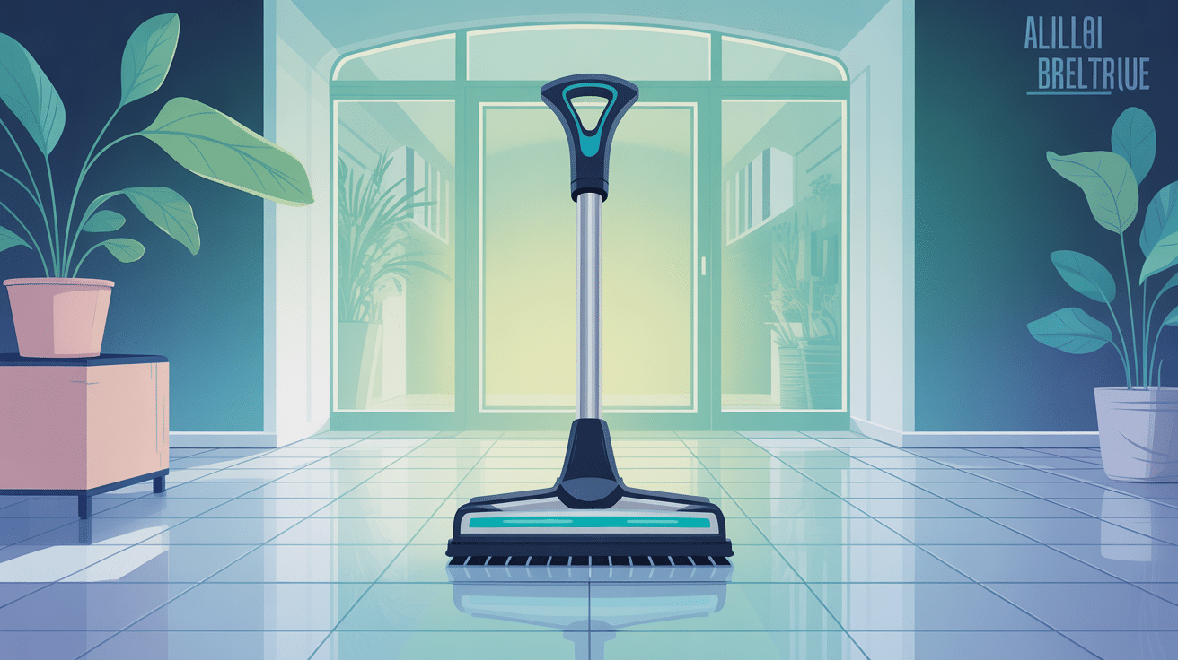 balaie brosse electrique design moderne frottant sol propre
