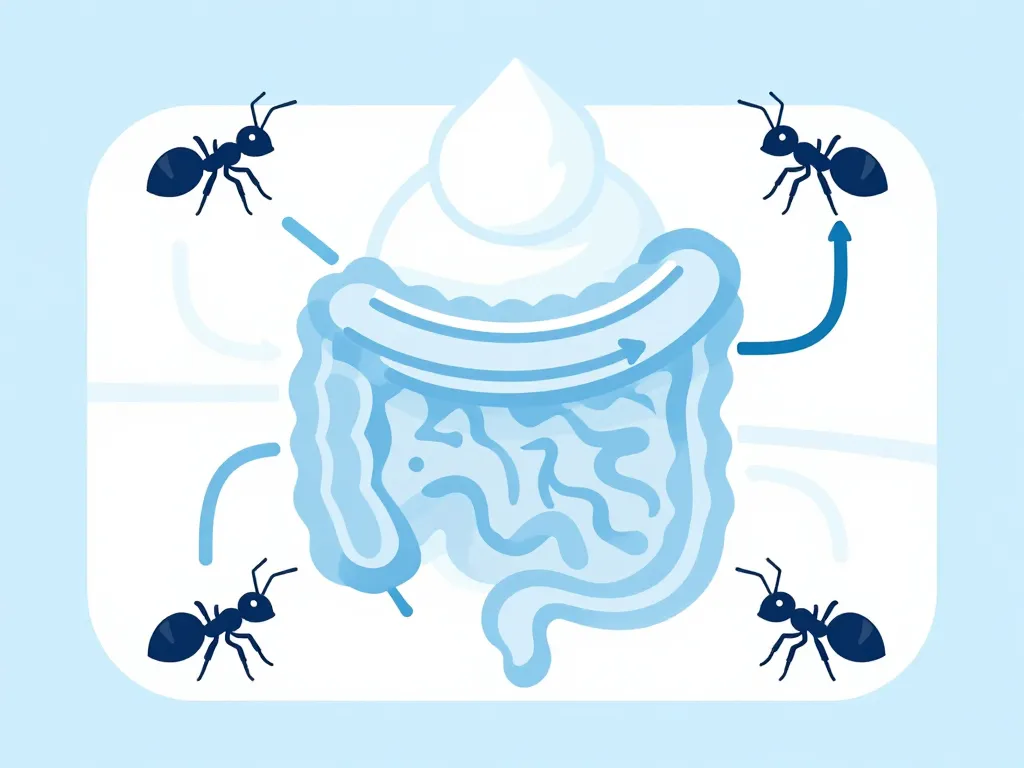 bicarbonate fourmis effet sur fourmi schéma