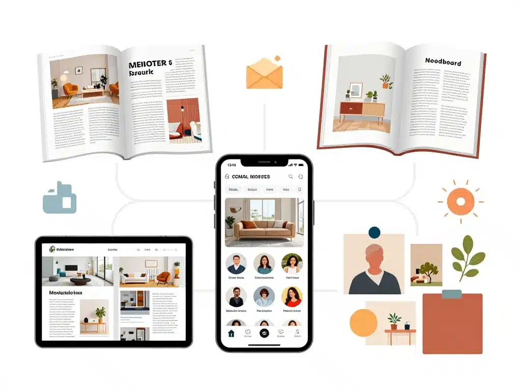 journal de la decoration typologies supports inspiration