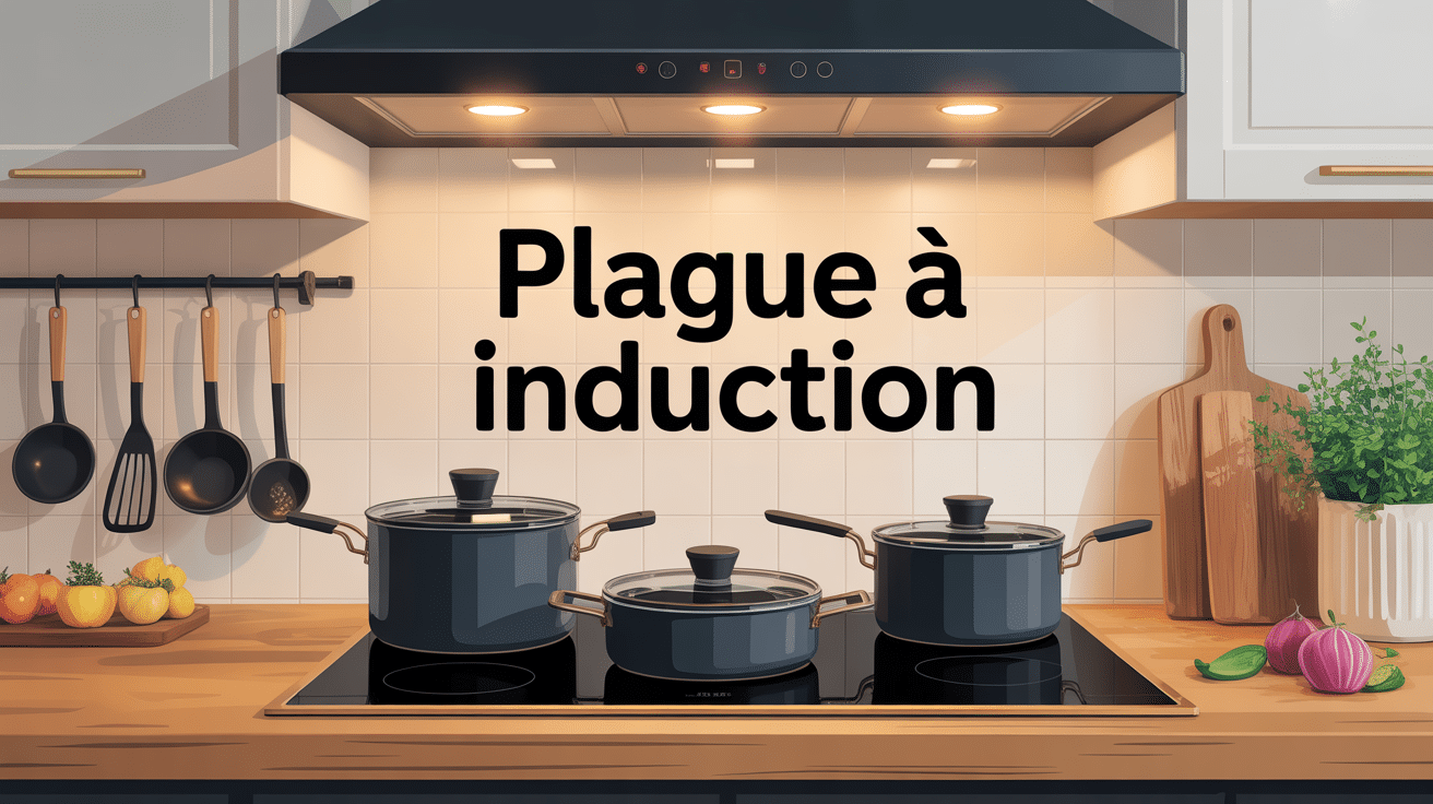 plaque induction comment choisir cuisine contemporaine élégante
