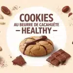 cookie au beurre de cacahuète healthy avec ingrédients naturels