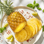 comment savoir si un ananas est mûr sur une assiette