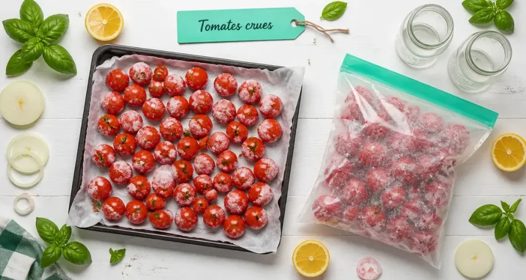 Congeler des tomates crues : 3 méthodes pour conserver le goût du jardin sans effort