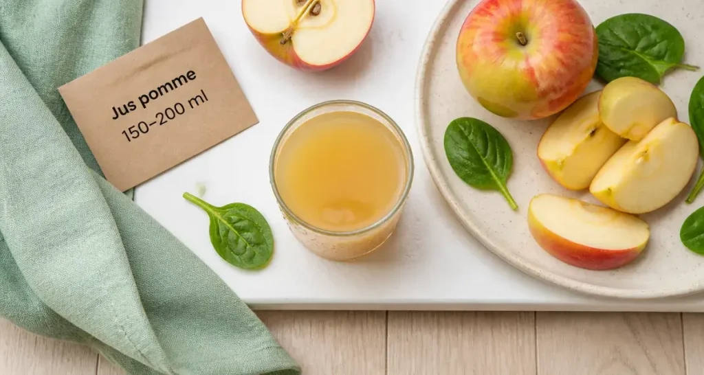 Jus de pomme : des bienfaits réels, à condition de surveiller le sucre