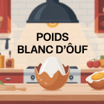 poids 1 blanc d oeuf sur balance cuisine image SEO