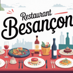 Illustration besancon resto, plats franc-comtois et ambiance variée