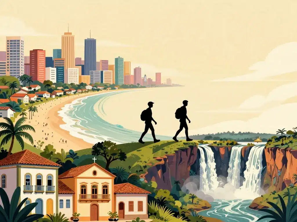 itinéraire brésil 3 semaines étapes circuit panoramique