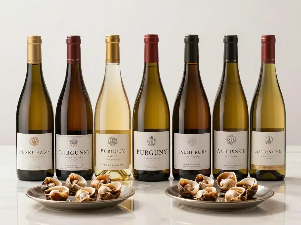 Quel vin avec escargots meilleurs blancs