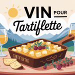 Quel vin avec la tartiflette, grande tartiflette et vin blanc convivial