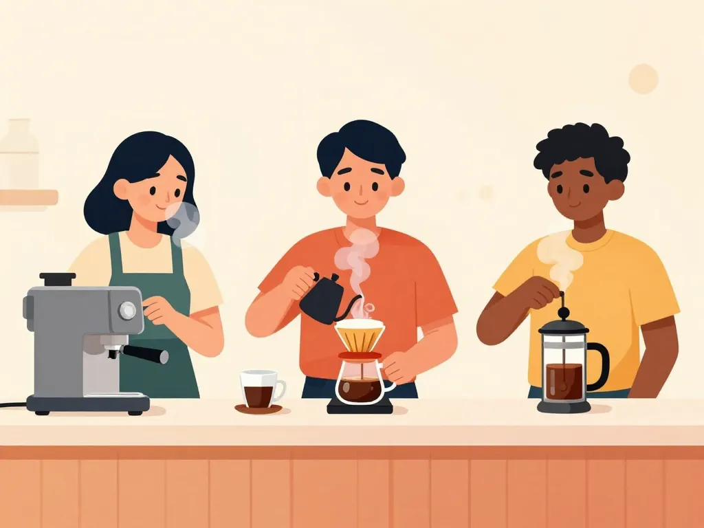 quelle est le meilleur café en grain pour chaque machine illustration