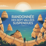 Illustration randonnée des sept vallées suspendues sur les falaises de l'Algarve