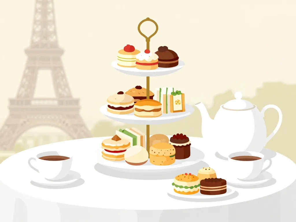 Plateau gourmand tea time InterContinental Paris