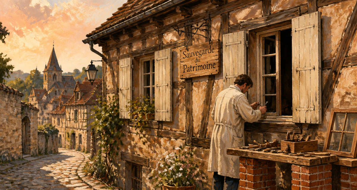 aide restauration patrimoine privé artisan maison ancienne