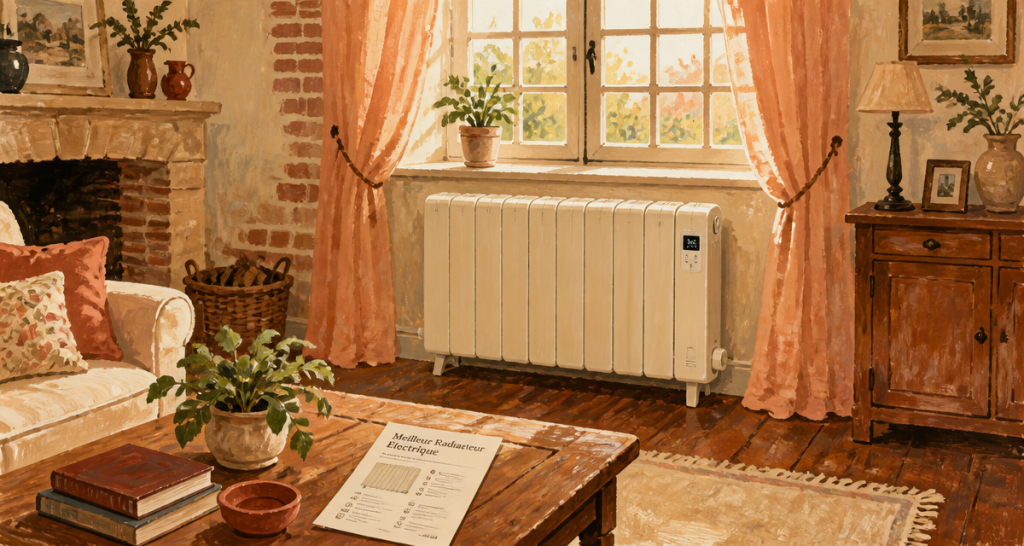 meilleur radiateur electrique salon style provincial
