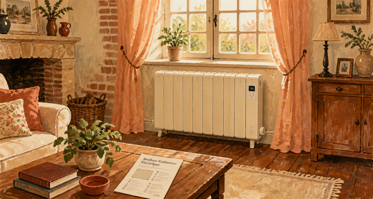 meilleur radiateur electrique salon style provincial