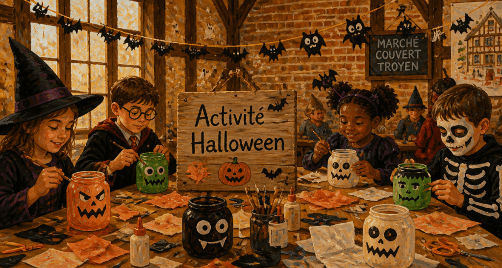 activité halloween enfants atelier créatif