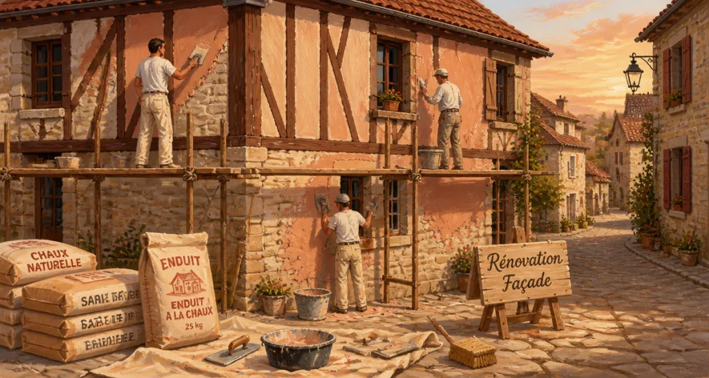 prix ravalement façade maison 100m2 en travaux
