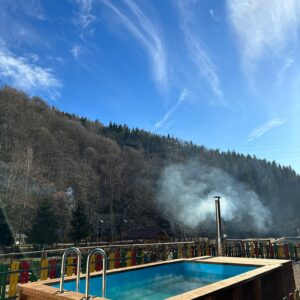 Piscina ciubar mobil cu montaj usor