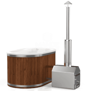 Ciubar din fibra de sticla Ofuro Thermo Wood